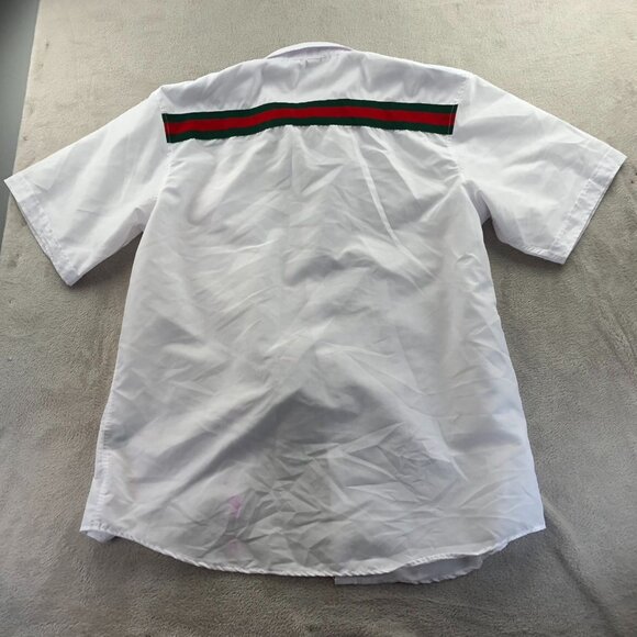 Brooklyn State Mens Shirt Size 4XL Short Sleeve Button-Up Classic Casual Travel - Picture 9 of 9